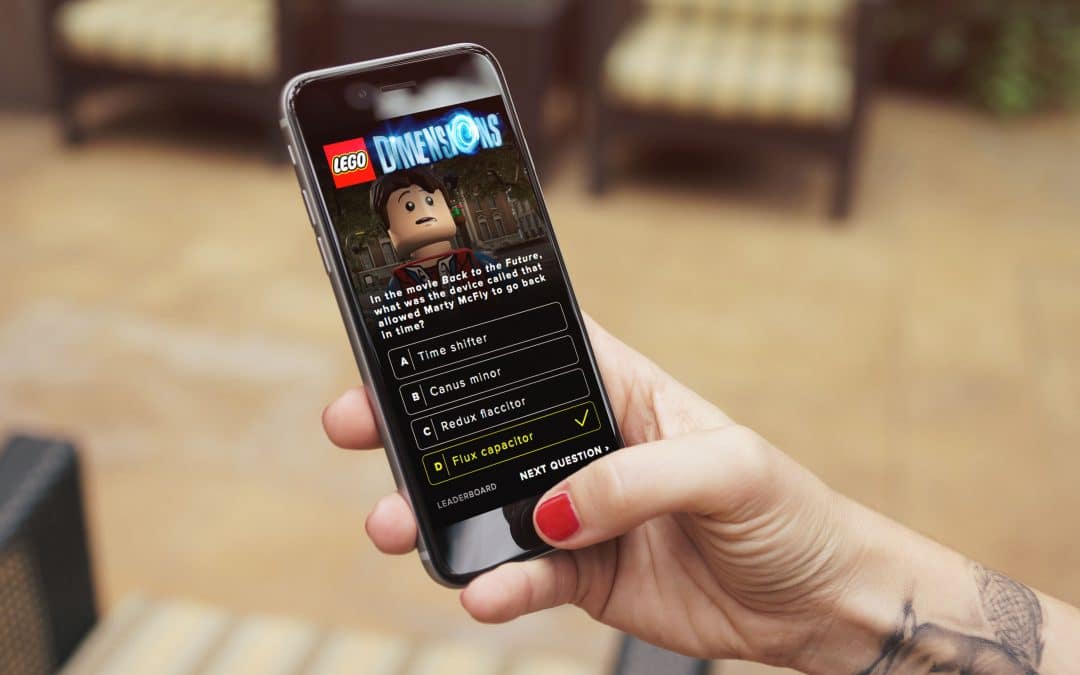 Lego Conference Mobile App Interface