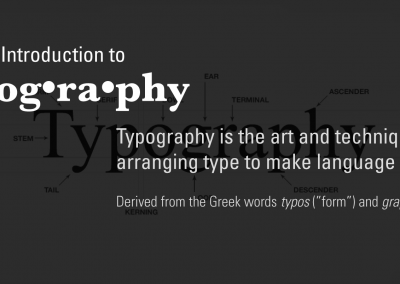 Introduction to Typography