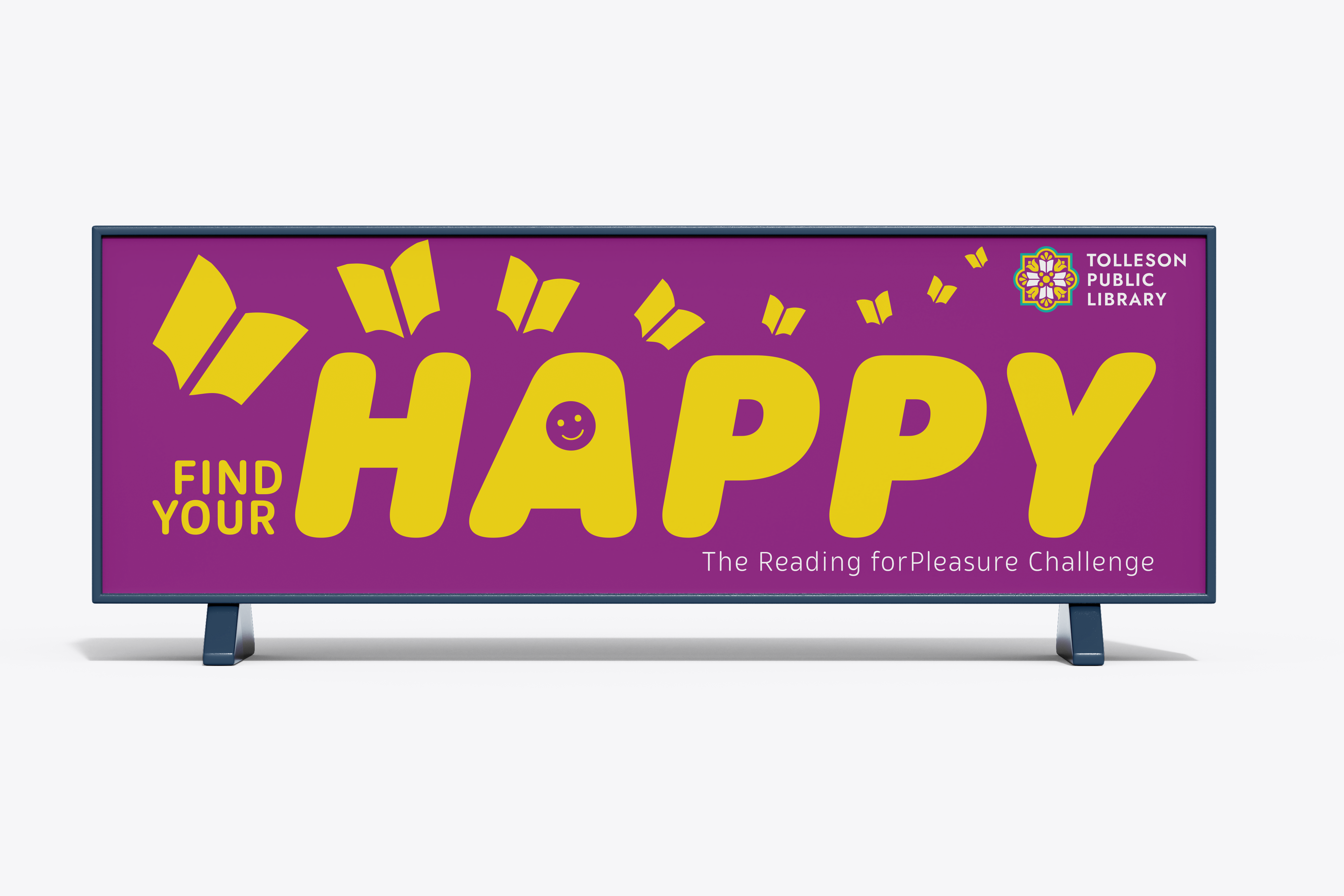 Tolleson Public Library Reading Challenge banner